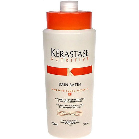 KERASTASE Nutritive Bain Satin 2 - Sampon pentru par uscat si sensibilizat 1000ml