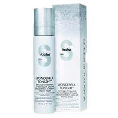 TIGI S Factor Wonderful Tonight Overnight Treatment - tratament profesional par pentru par uscat si deteriorat