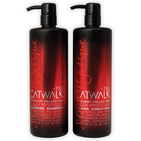 TIGI Catwalk Sleek Mystique Calming Shampoo & Conditioner Tweens