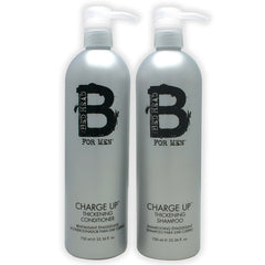 TIGI Bed Head for Men Charge Up Thickening Shampoo & Conditioner Tweens