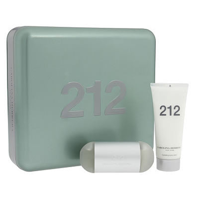 CAROLINA HERRERA 212 Set Cadou Edt 60ml + 100ml Body lotion