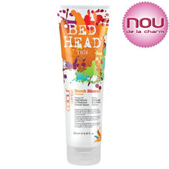 TIGI Sampon profesional Bed Head Combat Dumb Blonde Shampoo - sampon pentru par cu suvite