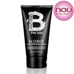 TIGI Bed Head for Men In Check Curl Defining Cream - crema modelatoare  profesionala pentru par cret barbati