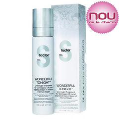 TIGI S Factor Wonderful Tonight Overnight Treatment - tratament profesional par pentru par uscat si deteriorat