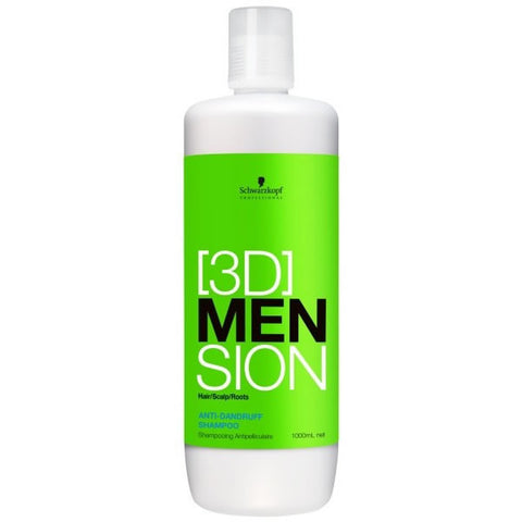 SCHWARZKOPF PROFESSIONAL 3DMENsion Anti Dandruff Shampoo - sampon pentru barbati impotriva matretii 1000 ml