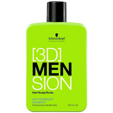 SCHWARZKOPF PROFESSIONAL 3DMENsion Anti Dandruff Shampoo - sampon pentru barbati impotriva matretii 250 ml