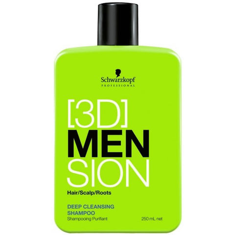SCHWARZKOPF PROFESSIONAL 3DMENsion Deep Cleansing Shampoo - sampon pentru toate tipurile de par 250ml