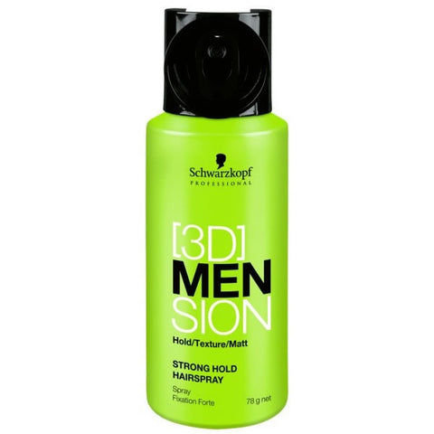 SCHWARZKOPF PROFESSIONAL 3DMENsion Strong Hold Hairspray - fixativ profesional pentru barbati