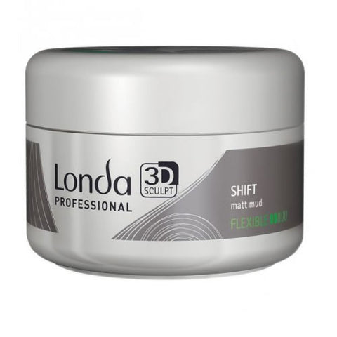 LONDA PROFESSIONAL Matt Mud Shift- Crema profesionala de par cu fixare flexibila si efect mat