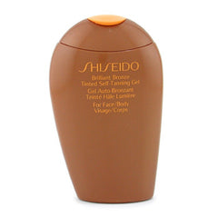 Shiseido  Brilliant Bronze Tinted Self-Tanning Gel - Light Tan ( For Face / Body )