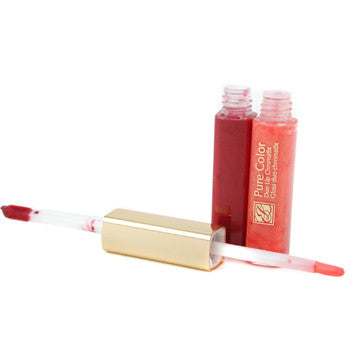 Estee Lauder  Pure Color Duo Lip Chromatix ( Color &amp; Shine ) - No. 03 Tiger Red 5.
