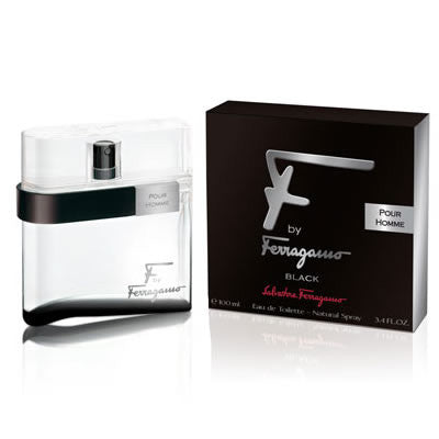 Salvatore Ferragamo F By Ferragamo Pour Homme Black Edt 50ml