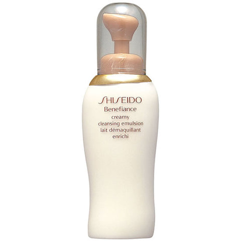 SHISEIDO  Benefiance Creamy Cleansing Emulsion- Demachiant pentru fata