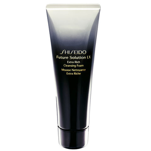 SHISEIDO Future Solution LX Extra Rich Cleansing Foam- Spuma pentru curatarea tenului