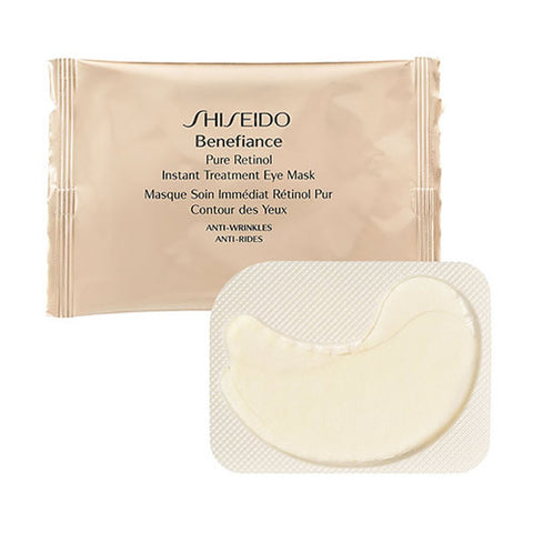 SHISEIDO Benefiance Pure Retinol Instant Treatment Eye Mask- Masca tratament contur ochi