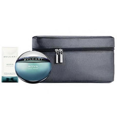 BVLGARI Aqua pour Homme Set cadou Edt 100ml + 75ml Shower gel + Cosmetic bag