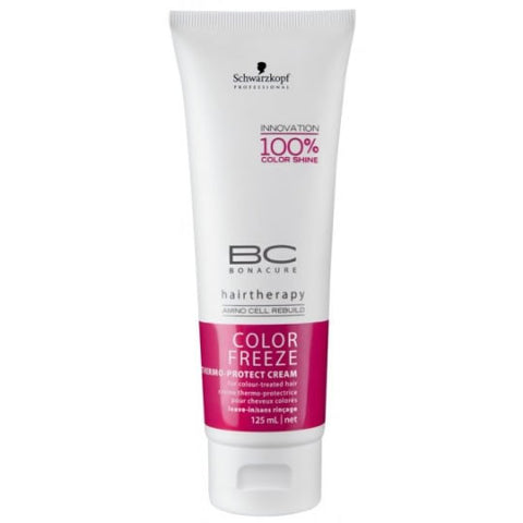 SCHWARZKOPF PROFESSIONAL BC Bonacure Color Freeze Thermo Protect Cream - tratament par pentru par intins