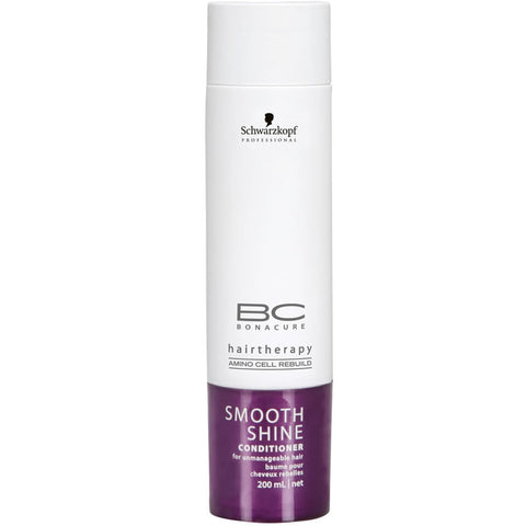 SCHWARZKOPF PROFESSIONAL Balsam profesional BC Bonacure Smooth Shine Conditioner - balsam pentru par indisciplinat