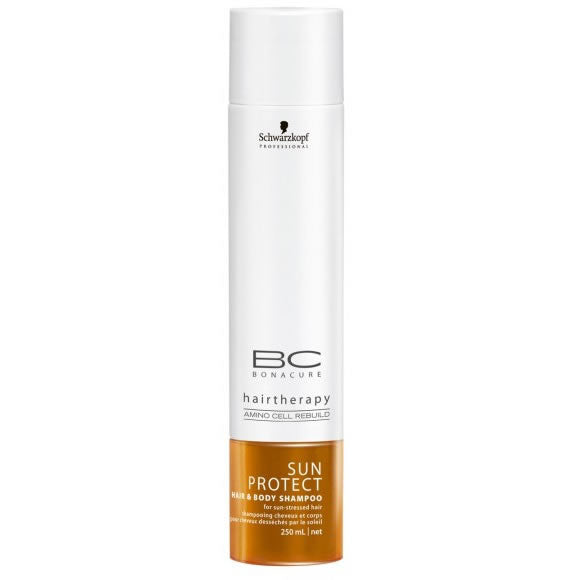 SCHWARZKOPF PROFESSIONAL Sampon profesional BC Bonacure Sun Protect Shampoo Body Hair - sampon pentru protejarea parului de soare