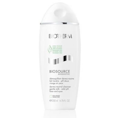 BIOTHERM Biosource Biosensitive Dermo Neutral Cleanser Gent - lapte pentru curatare pentru piele sensibila