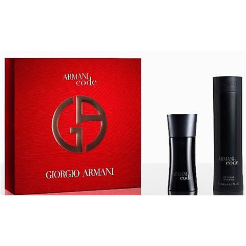 GIORGIO ARMANI Black Code Set Cadou Edt 75ml + Gel de Dus 200ml