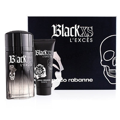 PACO RABANNE Black XS L'Exces for Him Set Cadou Edt 80ml, 100ml Gel de Dus
