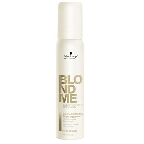 SCHWARZKOPF PROFESSIONAL Blond Me Blonde Refreshing Foam Treatment - tratament profesional par pentru toate nuantele de blond