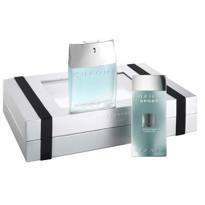 AZZARO Chrome Sport Set Cadou Edt 100ml + Gel de dus 200ml