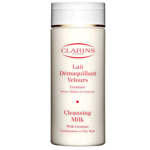 CLARINS Cleansing Milk With Gentian- demachiant pentru ten gras/mixt