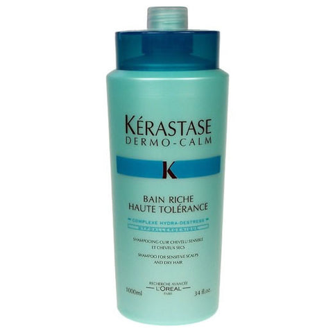 KERASTASE Dermo-Calm Bain Riche Haute Tolérance Shampoo - sampon pentru par uscat 1000ml