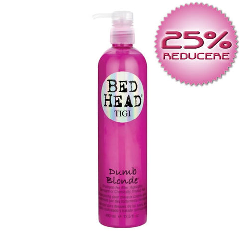 TIGI Sampon Bed Head Dumb Blonde For After Highlights ( Damaged & Chemically Treated Hair )