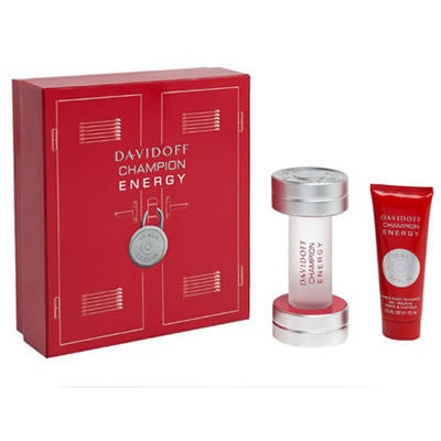 DAVIDOFF Champion Energy Set Cadou Edt 50ml, 75ml Gel de dus