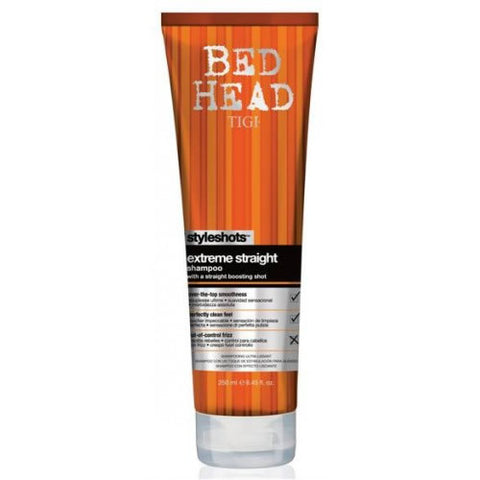 TIGI Bed Head Styleshots Extreme Straight Shampoo - sampon pentru par indisciplinat 750ml