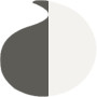 Christian Dior 2 Color Eyeshadow ( Matte & Shiny ) - No. 065 Black Out Look