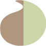Christian Dior 2 Color Eyeshadow ( Matte & Shiny ) - No. 375 Tropical Look