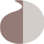 Christian Dior 2 Color Eyeshadow ( Matte & Shiny ) - No. 775 Silver Look