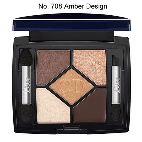 Christian Dior 5 Color Designer All In One Artistry Palette - No. 708 Amber Design