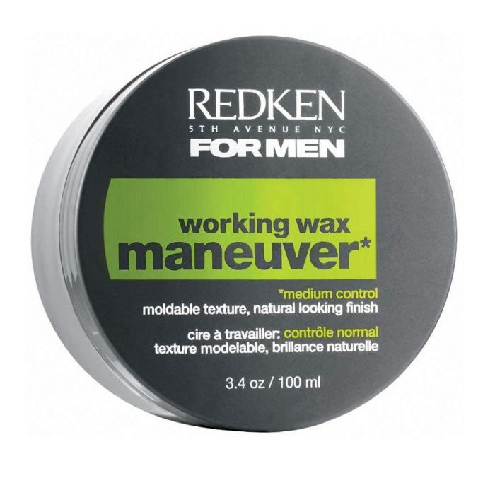 REDKEN For Men Working Wax Maneuver - ceara profesionala de par barbati