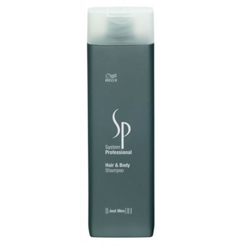 WELLA SP Sampon profesional Just Men Hair&Body- Sampon barbati pentru par si corp