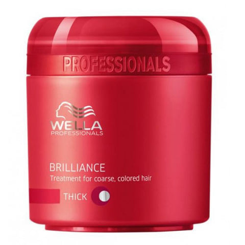 WELLA PROFESSIONALS Brilliance Masca profesionala pentru parul vopsit si cu fir gros