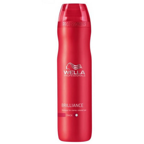 WELLA PROFESSIONALS Sampon profesional Brilliance pentru par vopsit si fir gros