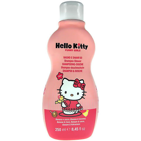 HELLO KITTY Funny Girls Shampoo 2in1 Banana & Coco - sampon pentru copii