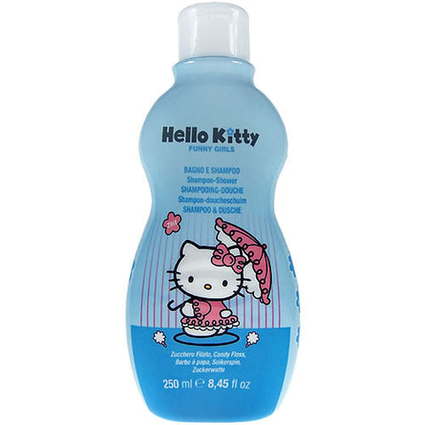 HELLO KITTY Funny Girls Shampoo 2in1 Candyfloss - sampon pentru copii