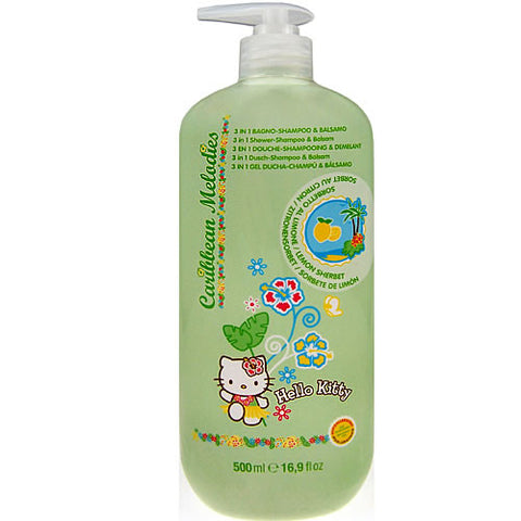 HELLO KITTY Caribbean Melodies Shampoo 3in1 Lemon - sampon pentru copii