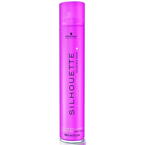 SCHWARZKOPF PROFESSIONAL Silhouette Color Brilliance Hairspray Super Hold - fixativ pentru par vopsit 500ml