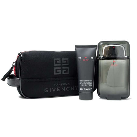 GIVENCHY Play Intense Set Cadou Edt 100ml + 50ml Gel de Dus + gentuta cosmetice