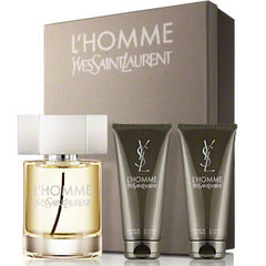 YVES SAINT LAURENT L'Homme Set Cadou Edt 100ml, 50ml Gel de Dus, 50ml Balsam dupa Ras