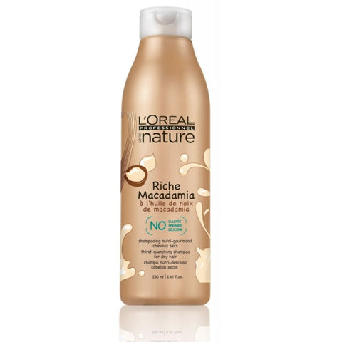 L'OREAL Professionnel Sampon profesional Serie Expert Nature Riche Macadamia Shampoo - sampon pentru par uscat