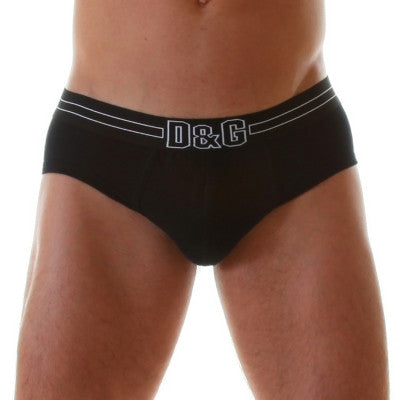 D & G Men's briefs N80030 N0000 BLACK S-EU3