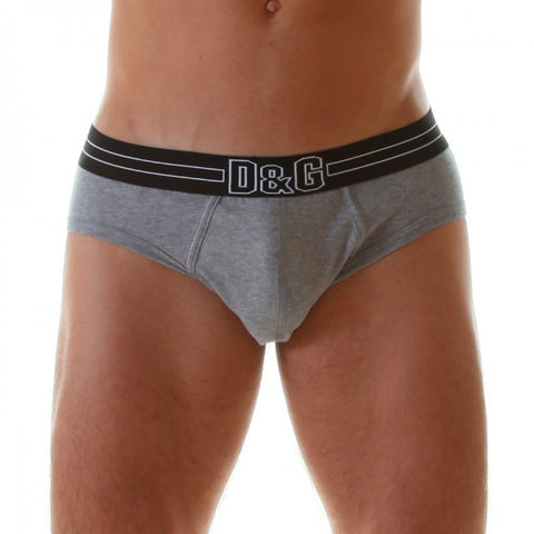 D & G Men's briefs N80030 S8290 GREY S-EU3